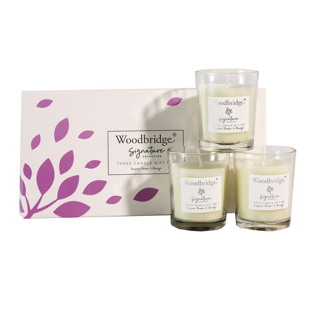 Woodbridge Passion Flower & Mango 3 Votive Gift Set £10.79